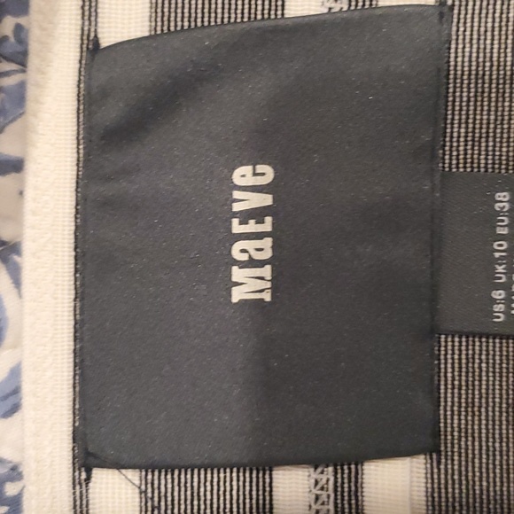 Anthropologie-Chic Maeve, Black & White Dress - Picture 11 of 11